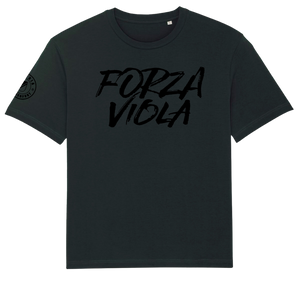 T-Shirt "Forza Viola Schwarz"