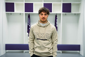Hoodie beige "SKA"