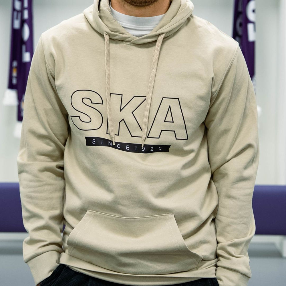 Hoodie Herren beige "SKA"