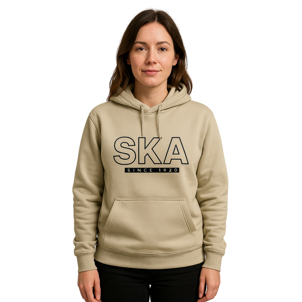 Hoodie Damen beige "SKA"