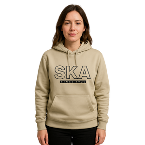 Hoodie Damen beige "SKA"