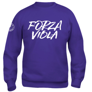 Sweater "Forza Viola Violett"