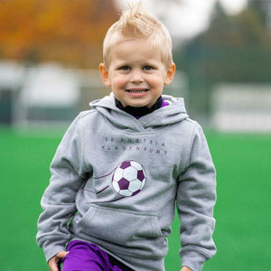 Hoodie Grau Kinder (Fussball)