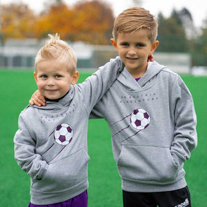 Hoodie Grau Kinder (Fussball)